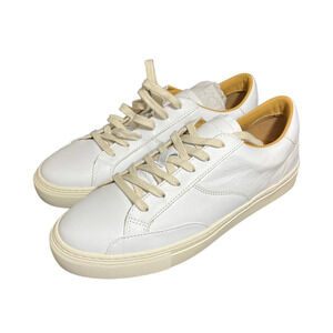 NEW Soludos‎ Mens White Leather Porto Ibiza Sneakers Size 8 Shoes